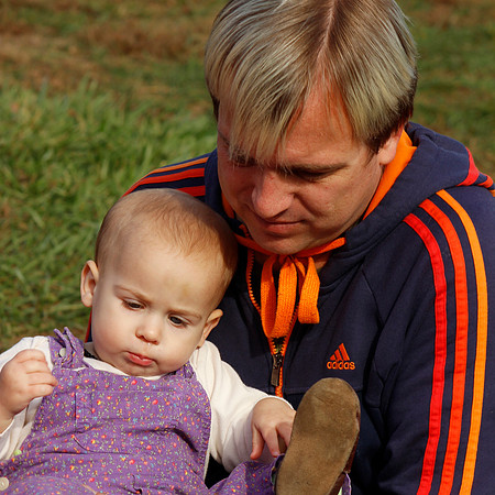 River and her Papa