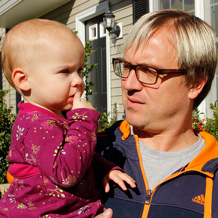 River and her Papa